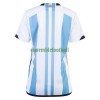 Maillot de Supporter Argentine 3 Star Domicile Coupe du Monde 2022 Pour Femme